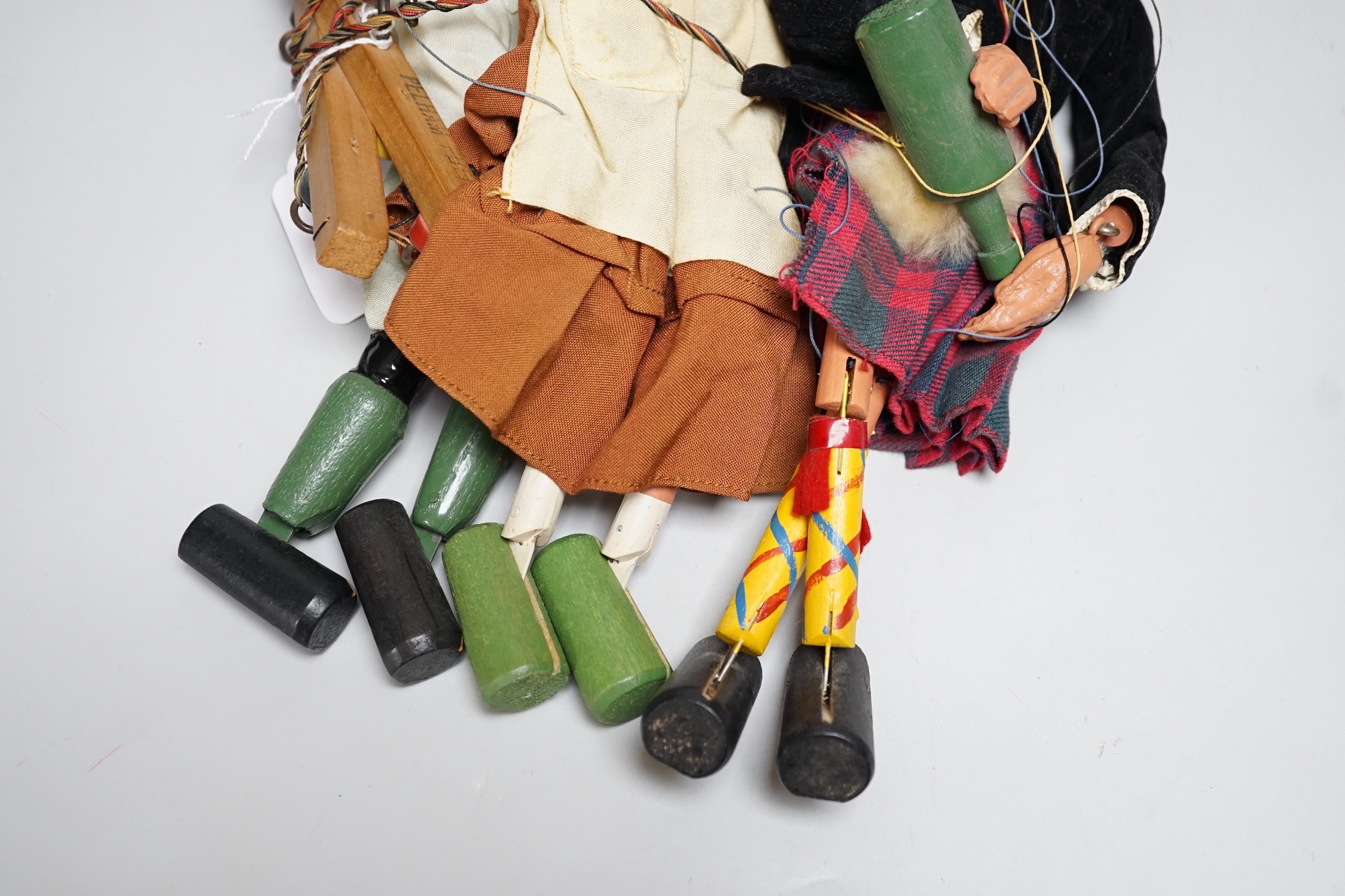 Three Pelham puppets